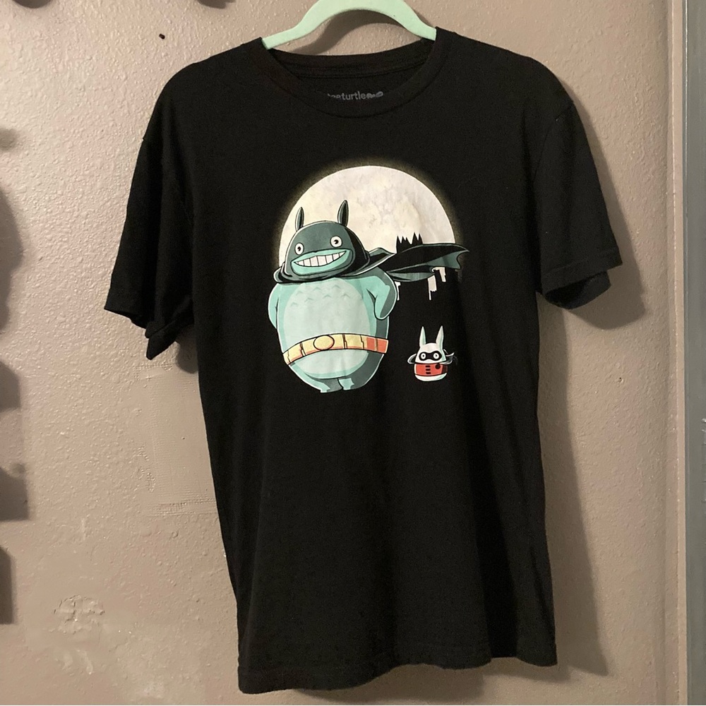 Totoro Black T-Shirt